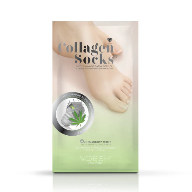 Voesh Collagen Socks  with cannabis seed oil 
