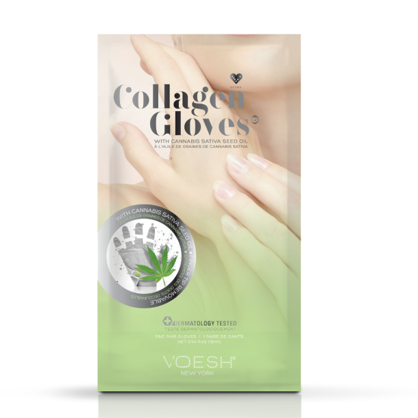 Voesh Collagen gloves med CBD Hemp Seed Oil